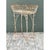 French Country Vintage Iron Scrollwork Plant Stand For Sale - Image 3 of 12