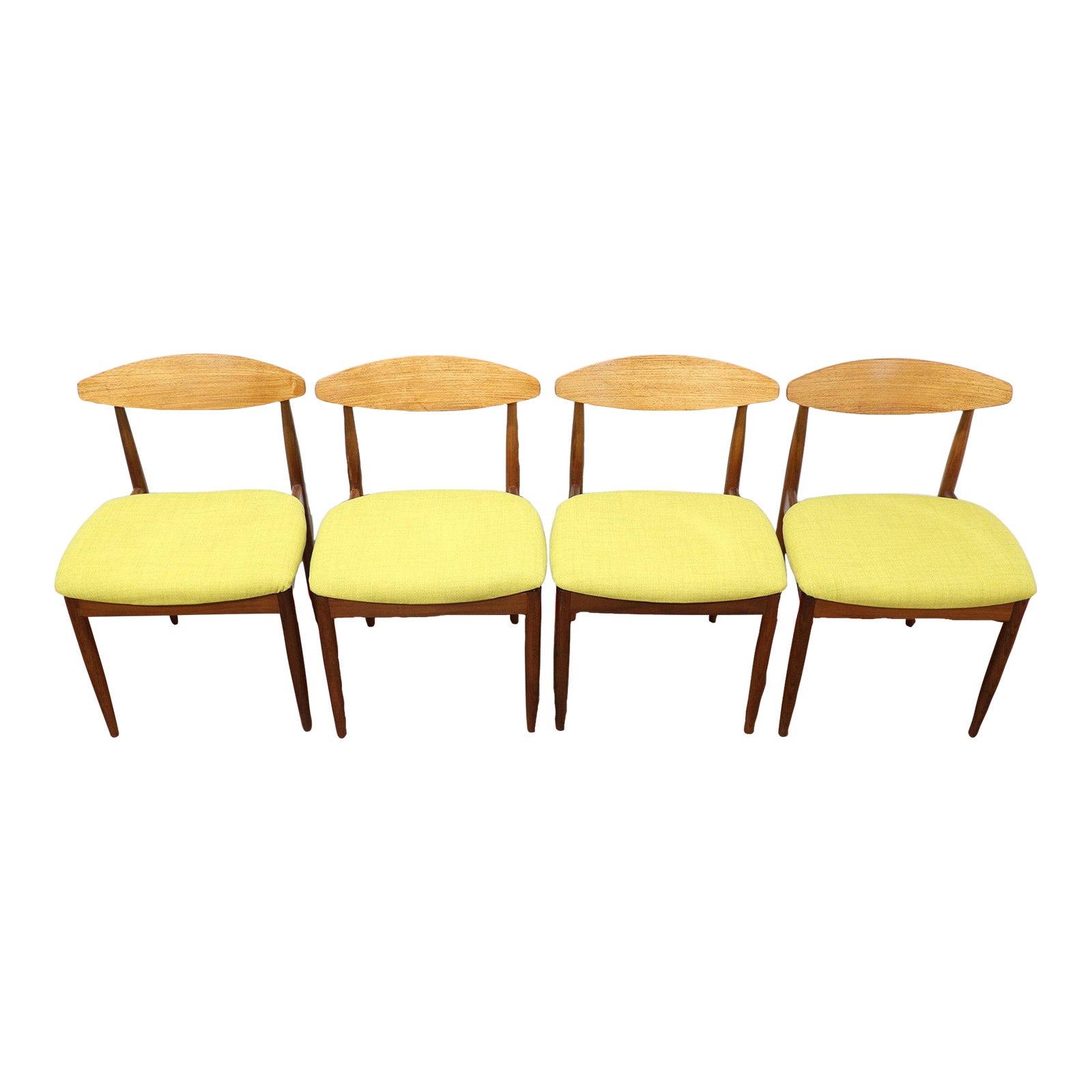 Mid Century Modern Vintage Teak Dining Chairs by Lb Kofod Larsen for