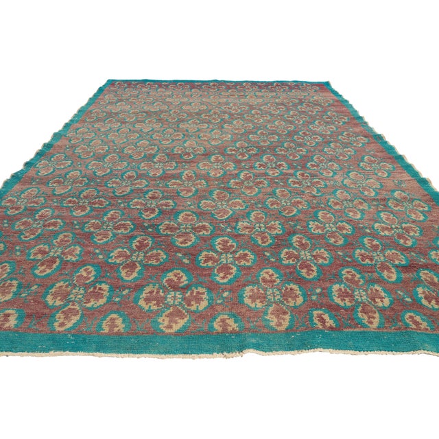 Traditional Vintage Turkish Sivas Rug, 05'10 X 09'10 For Sale - Image 3 of 10