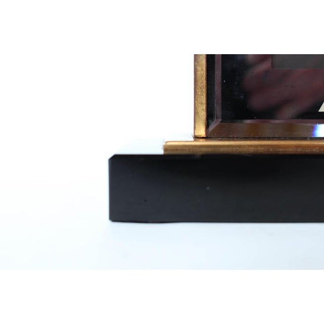 Art Deco Double-Sided Desk Clock from Jaeger LeCoultre, 1930s For Sale - Image 6 of 8