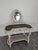 Louis XVI Style Painted Dressing Table For Sale - Image 3 of 11