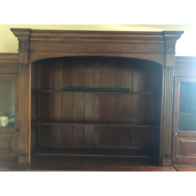 Traditional Ethan Allen Entertainment Center and Display Cases Chairish