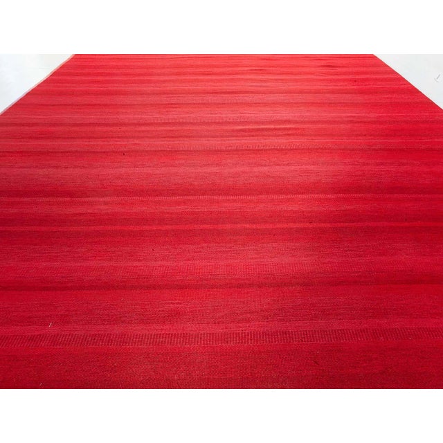 Doris Leslie Blau Vintage Swedish Flat Woven Rug For Sale - Image 4 of 7
