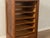 Wood Art Deco Roller Shutter Cabinet For Sale - Image 7 of 9