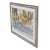 1990s James C. Borden Large Cityscape Street Scene Watercolor Painting Cerused Frame For Sale - Image 11 of 14