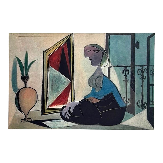 Picasso HelioGravure 19 Femme Au Miroir 1946 For Sale