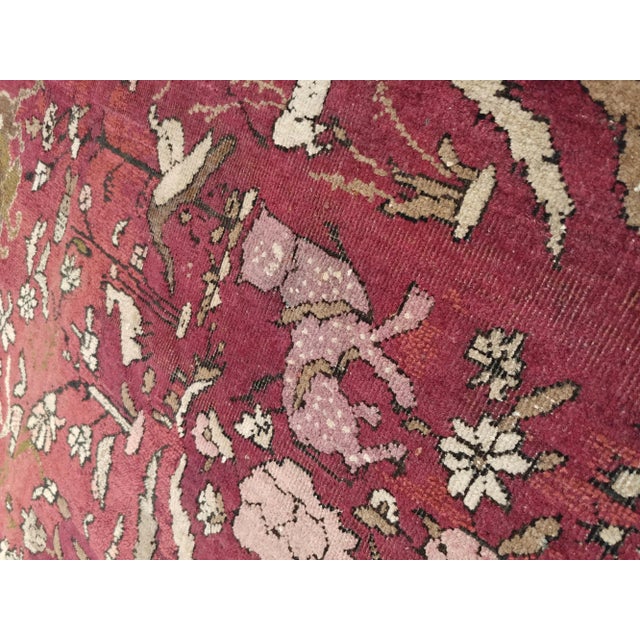 Agra rugs are the most highly sought after of any 19th century Indian rugs today. Agra rugs were extremely well-made heavy...