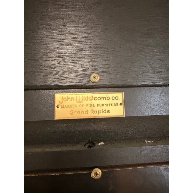 1960’s John Widdicomb Bonnet Top Chinoiserie Cabinets, a Pair For Sale - Image 12 of 12