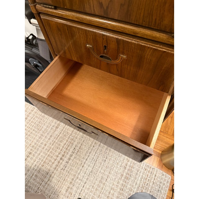 Brown 1970s Drexel Accolade Campaign Lingerie Chest For Sale - Image 8 of 12