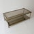 Vintage Brass Coffee Table with Smoked Glass and Mirror from Maison Jansen, 1960s, in Worn conditions. Designed 1960 to...