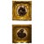 Early 20th Century French Marble, Bronze and Gilt Wood Cameo Wall Decorations, Set of 2 For Sale - Image 11 of 11