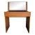 1960s Mid Century Danish Modern Teak Vanity/Desk by Arne Wahl Iversen for Vinde Molefabrik - For Sale