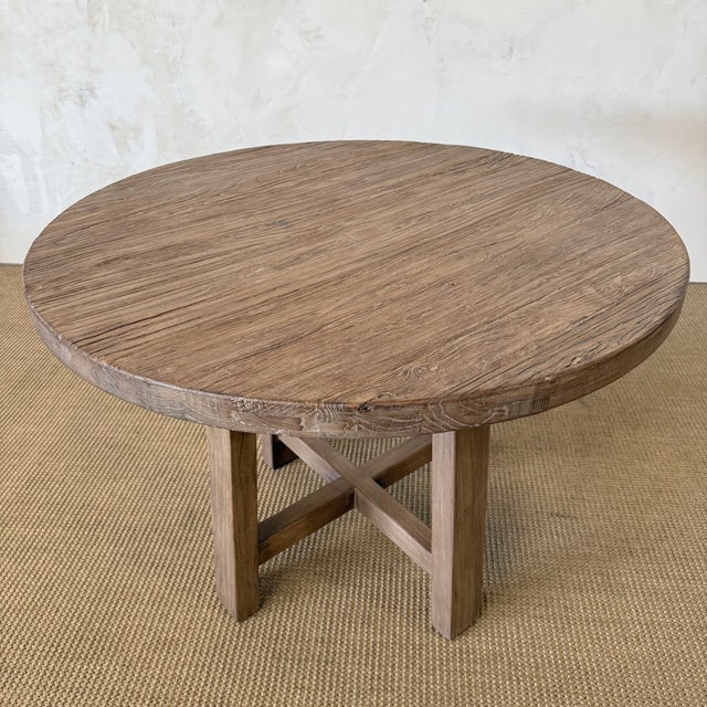 Hana Dining Table Natural 42″ For Sale - Image 16 of 17
