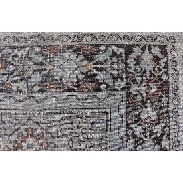 Early 20th Century Antique Persian Sultanabad Rug With Classic Allover Pattern 8'0 X 10'10 For Sale - Image 5 of 12