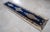 Hand-Knotted Runner Rug Navy Blue Rustik Hallway Decor Oushak Rug 3x11 Ft Approx For Sale - Image 6 of 13
