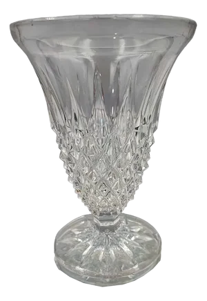 Vintage Crystal Vase, 1960s