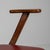 19th Century France Mid-century Modern Red Wood Lounge Chair For Sale - Image 4 of 11