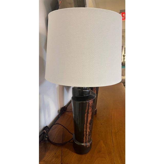 1940s American Marianna von Allesch Ceramic Table Lamps - A Pair For Sale - Image 12 of 12