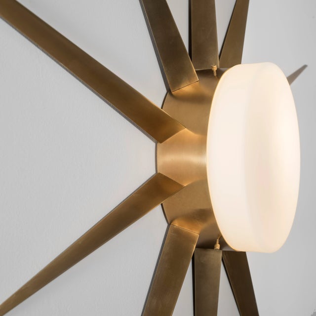 Bronze Lighting / Design for Macha Solare Capri Flush Mount For Sale - Image 8 of 12