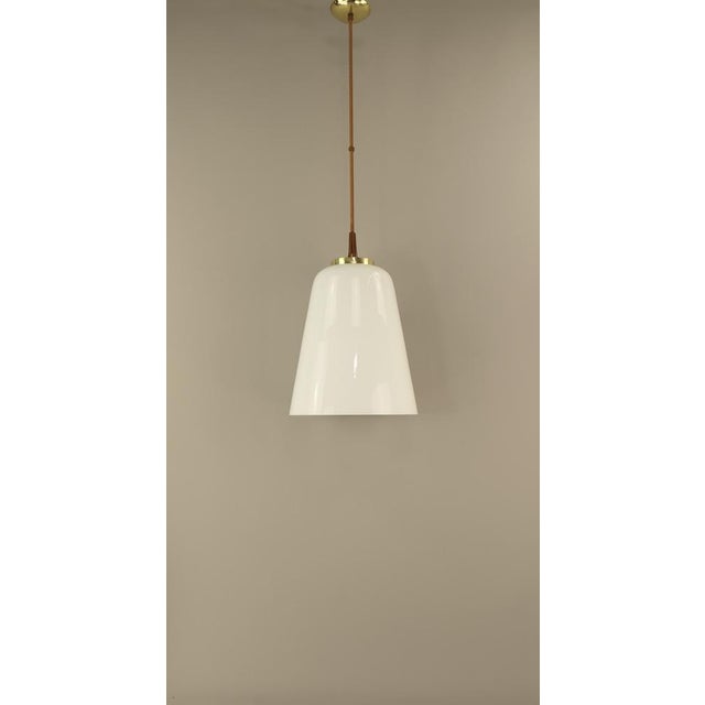 Cinema Foyer Glass Lamp, Italy, 1960s For Sale - Image 3 of 12