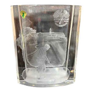 Rare Original Waterford Crystal Ryder Cup 2006 K Club Golf Trophy Award Vase