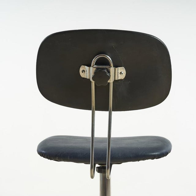 Vintage Chrome Swivel Stool, 1970s For Sale - Image 4 of 6