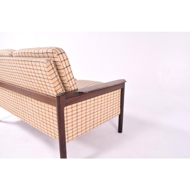 Danish Rosewood Two-Seater Sofa, 1950s For Sale - Image 4 of 10