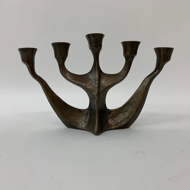 Dimensions: 26cm W, 16,5cm H, 8,5cm D Material: Bronze Designer: Horst Dalbeck Period: 1970’s Origin: Germany