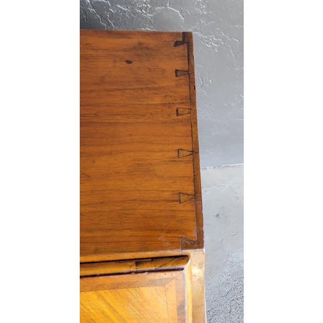 Antique Queen Anne Secretary Desk 19th Century For Sale - Image 12 of 18