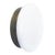 Industrial Vintage White Opaline Glass and Brass Scone Wall Lamp For Sale - Image 3 of 7