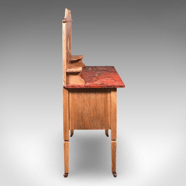 Antique Washstand, English, Pine, Dressing Table, Country House, Edwardian, 1910 For Sale - Image 4 of 11