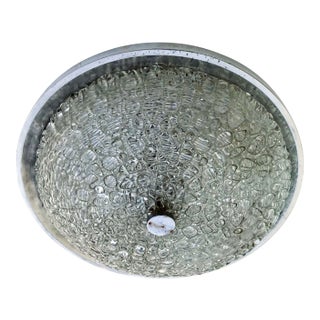 1960s Large Austrian Flush Mount For Sale