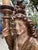 Late 18th Century Pair of 18th Century Italian Carved and Polychrome Angel Candlesticks For Sale - Image 5 of 18