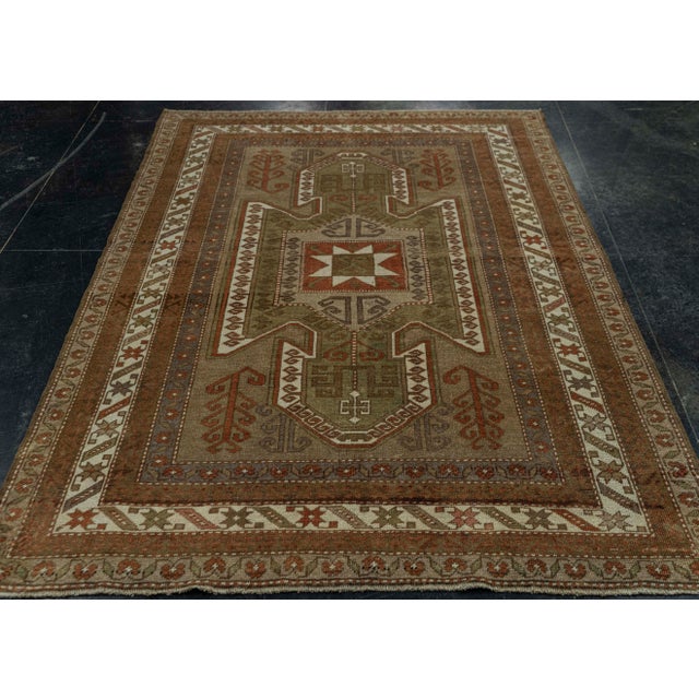 Turkish Vintage Rug 4'10" x 7'2" #20552 Explore a curated collection of hallway runners, wool rugs, and handmade...