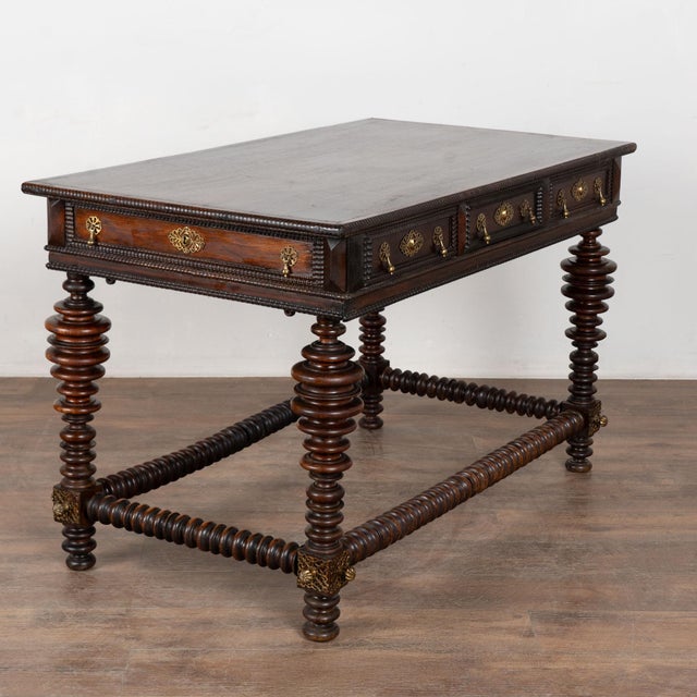 Late 18th Century Portuguese Chestnut Console Table For Sale - Image 16 of 17