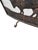 Antique Rustic Wrought Iron Fireplace Screen Silhouette Covered Wagon Ox Western For Sale - Image 14 of 18