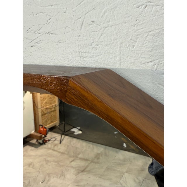 Oversized Dodecagonal Minimalist Wall Mirror , 1990s For Sale - Image 4 of 6