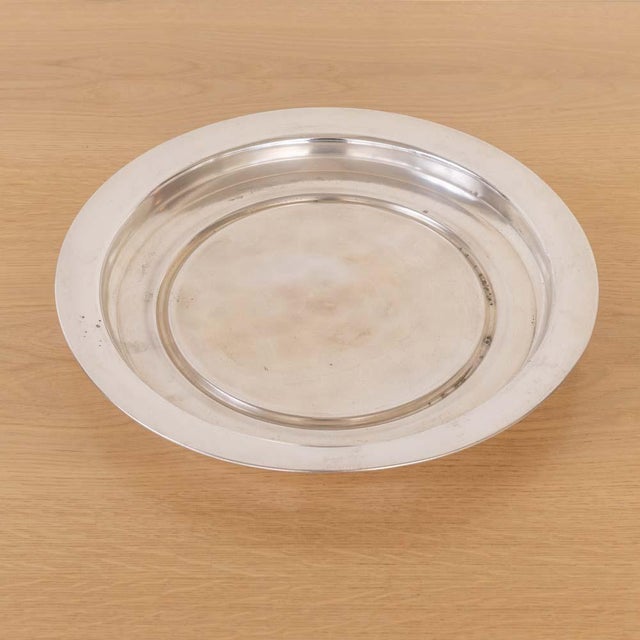 Metal 1940s Alpaca Silver Lobster Serving Tray With Lid, Spain For Sale - Image 7 of 15