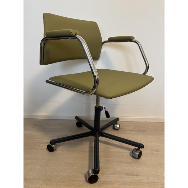 Mid-Century Modern Vintage Office Desk Chair from Kovona, Former Czechoslovakia, 1980s For Sale - Image 3 of 12
