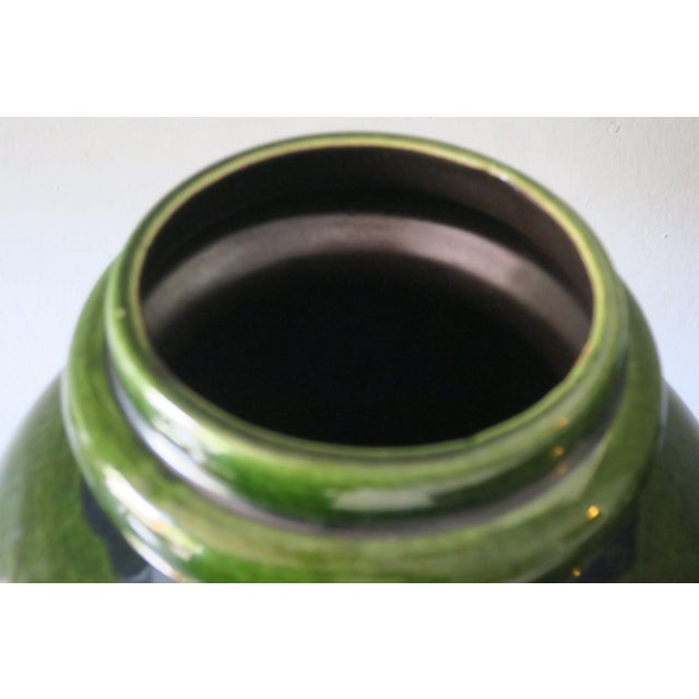 Large Vintage Brutalist Ceramic Floor Vase, 1960s For Sale - Image 5 of 11