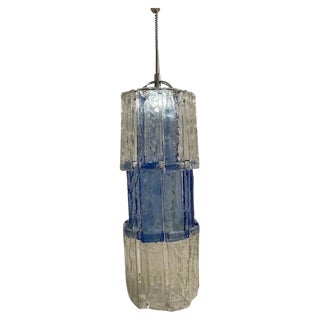 Large Murano Glass Ceiling Light attributed to Fratelli Toso, Italy, 1960s For Sale
