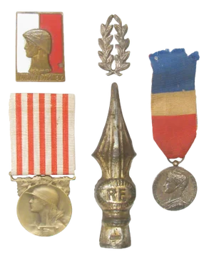 Vintage French & Polish Medal Collection, S/5
