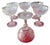 Set of 6 Antique American Brilliant Cut Glass Crystal Champagne Coup Wine Stems For Sale - Image 4 of 7