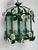 Vintage Floral Tole Lantern For Sale - Image 4 of 12