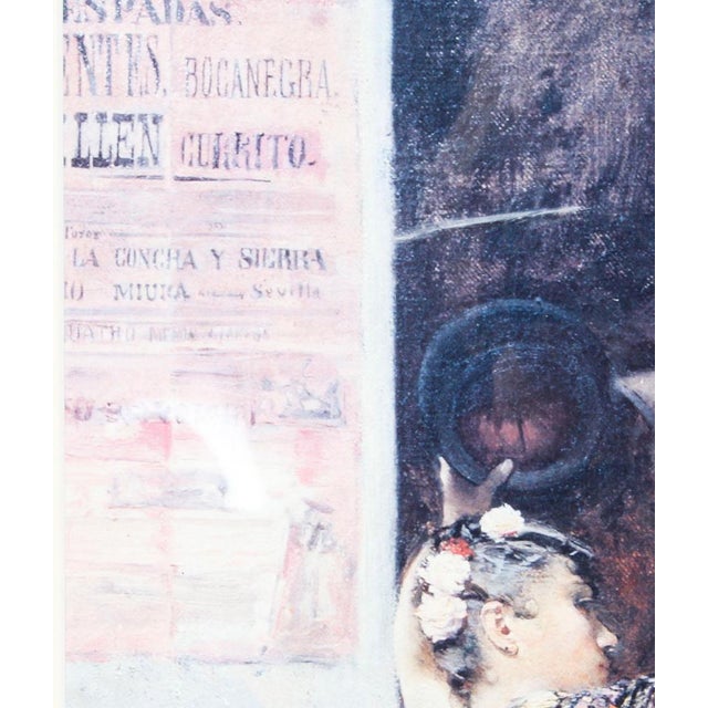 Paper 20th Century Framed Spanish Museum Print of Flamenco Dancer For Sale - Image 7 of 12