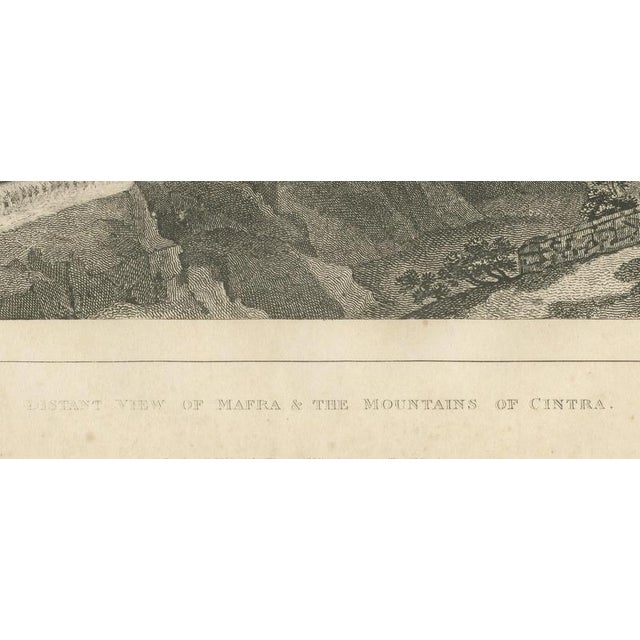 19th Century Heath, Distant View of Mafra and Sintra, Peninsular War, 1817, Engraving For Sale - Image 5 of 12
