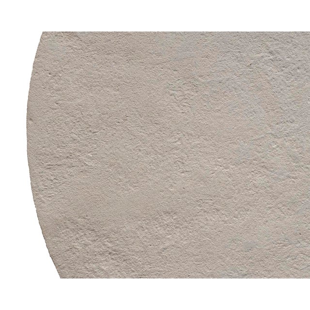 Vintage French Barrel Coffee Table With Limestone Top For Sale In Dallas - Image 6 of 7