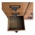 Antique Yawman & Erbe 18-Drawer Library Card Catalog Cabinet, Circa 1910s For Sale - Image 10 of 10