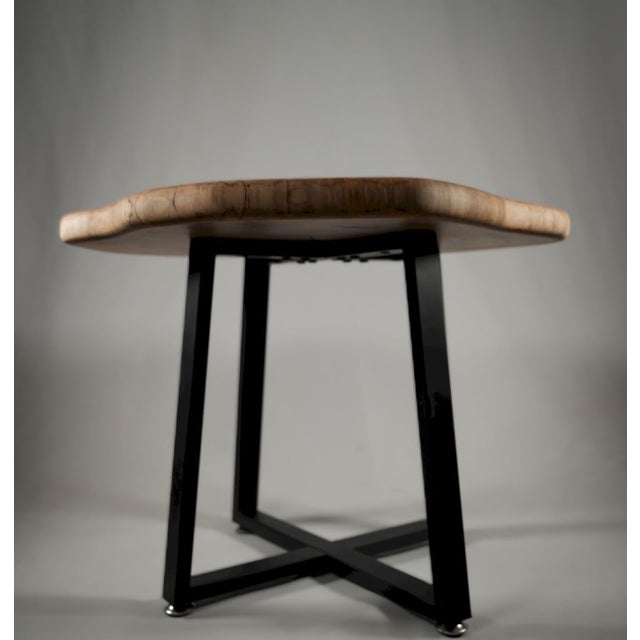 Heart Table No. 2 – Artisan Black Walnut Coffee Table With Live Edge For Sale - Image 4 of 10