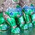 Vintage Asian Glazed Ceramic Foo Dogs - a Pair For Sale - Image 12 of 12